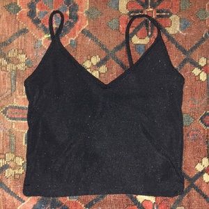 Forever 21 Black Sparkle Tank